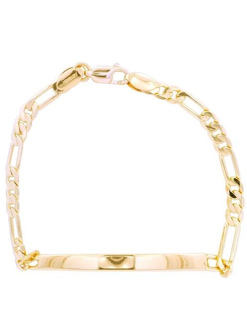 Pulsera 18 K con acabado chapa de oro Pulsera 18 K con acabado chapa de oro