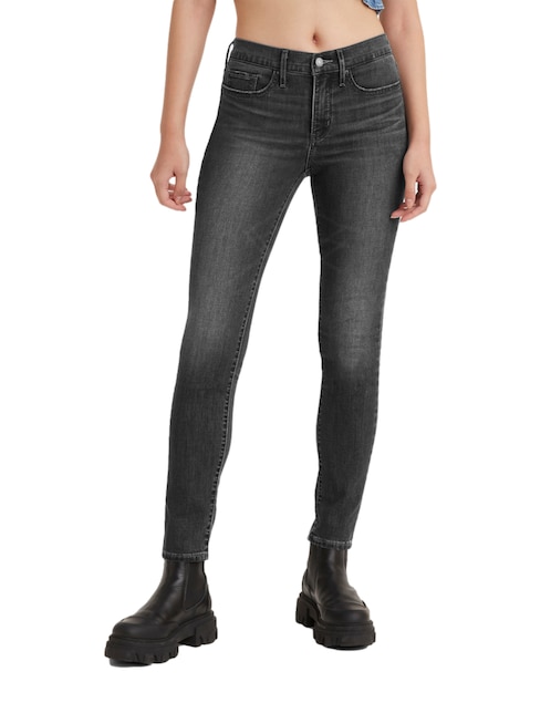 Jeans skinny 311 Shaping Bloom Black para mujer 1