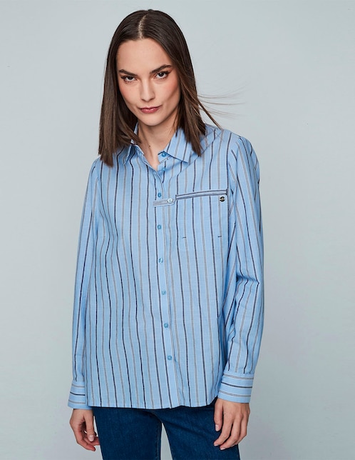 Blusa manga larga para mujer 1