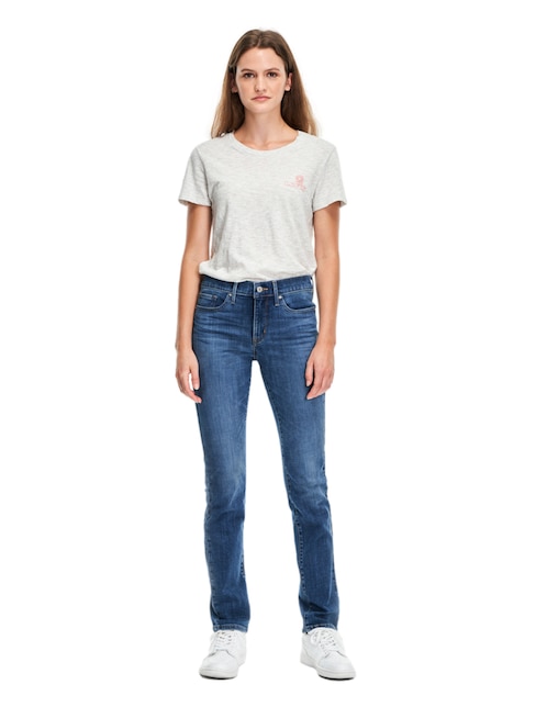 Jeans slim Levi's 312 Shaping Slim corte cintura para mujer