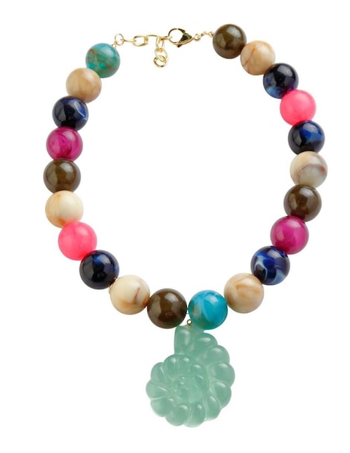 Collar de caracol Yoiko Aqua