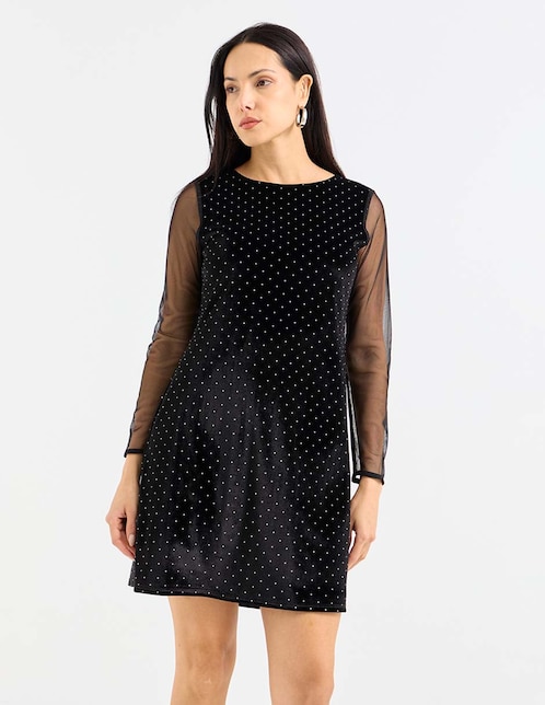 Vestido a la rodilla casual para mujer 1