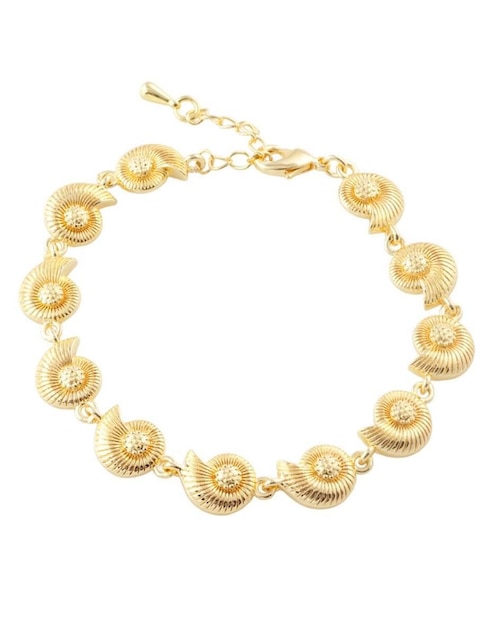 Pulsera Yoiko Naiaréa baño de oro 18 k