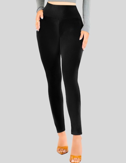 Legging Malabis cintura alta con elástico para mujer