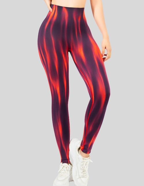 Legging cintura alta con elástico para mujer 1