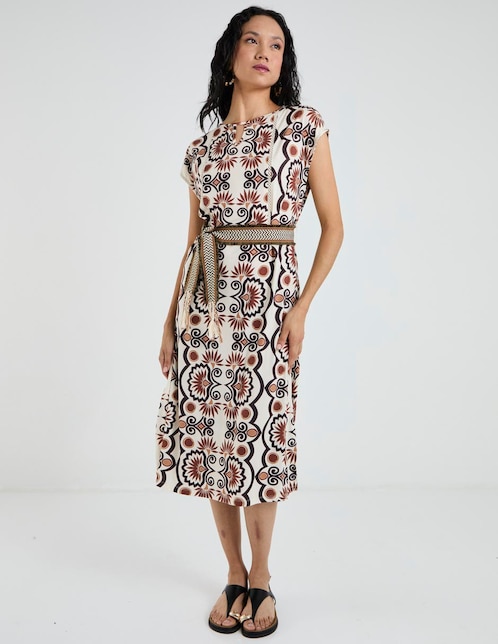 Vestido largo casual para mujer 1