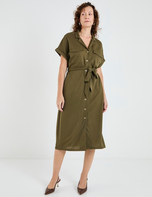 Vestido midi casual para mujer 1