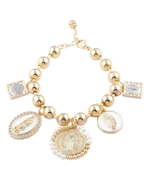 Pulsera Yoiko baño de oro 18 K Devota