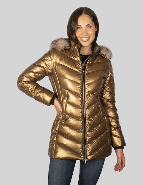 Chamarra acolchada para mujer 1