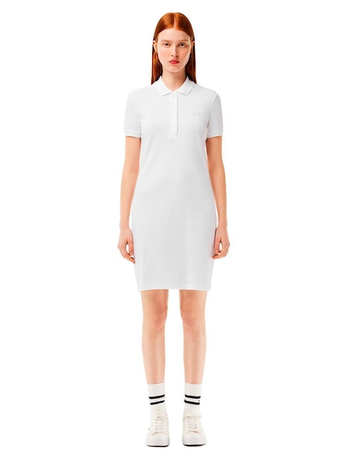 Vestido mini casual Lacoste para mujer