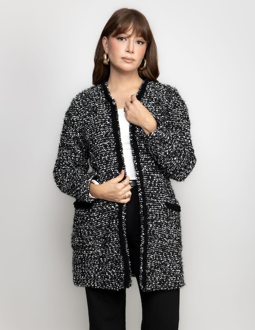 Suéter Zuio cuello redondo para mujer