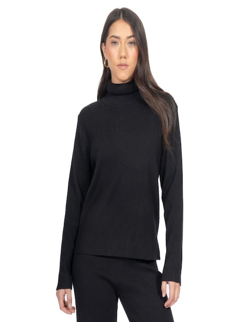 Suéter cuello tortuga para mujer 1