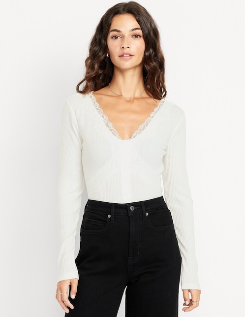 Blusa manga larga para mujer 1