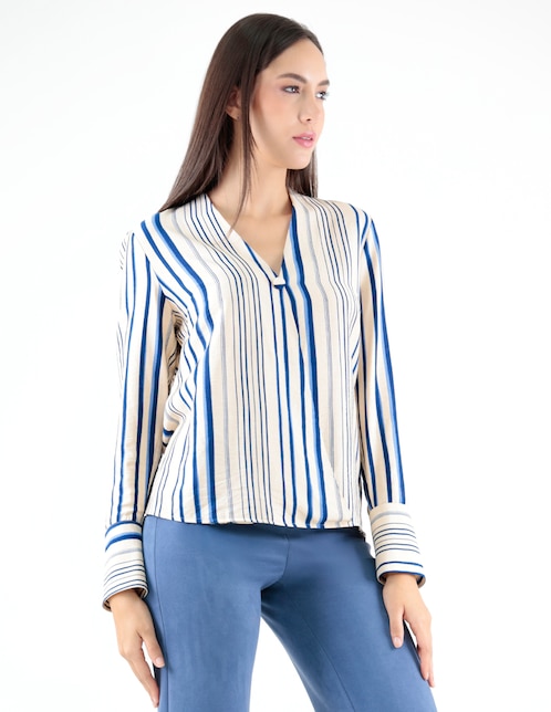 Blusa manga larga para mujer 1