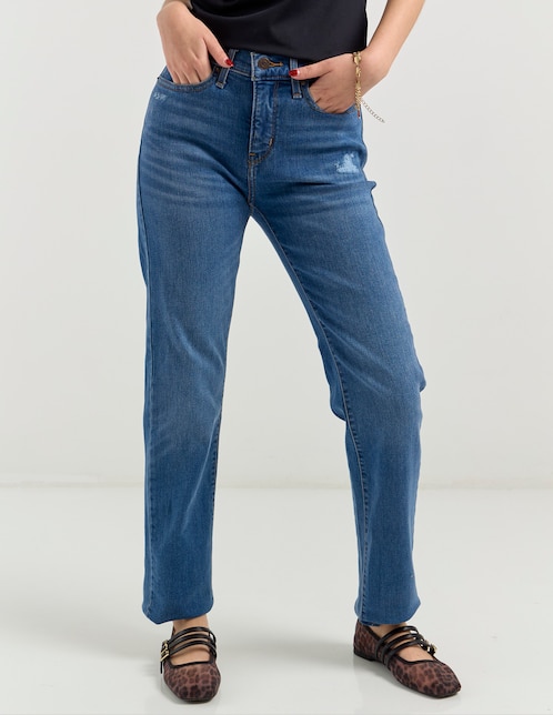Jeans straight Levi's para mujer