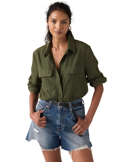 Blusa manga larga para mujer 1