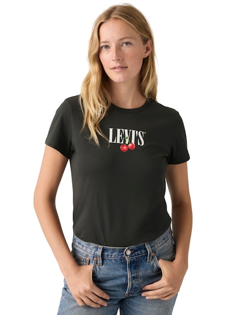 Playera manga corta Levi's cuello redondo para mujer