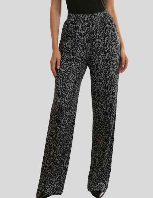 Pantalón relaxed wide leg para mujer