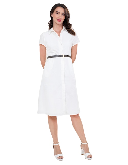 Vestido a la rodilla casual para mujer 1