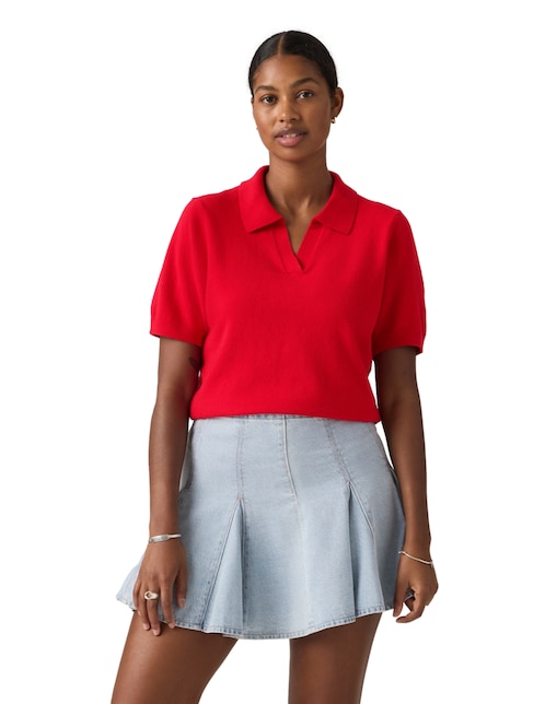 Suéter Levi's cuello polo para mujer