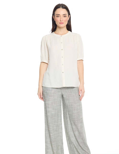 Blusa Mylah manga al codo para mujer 1