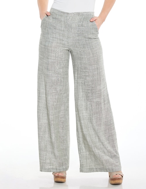 Pantalón de vestir amplio para mujer 1
