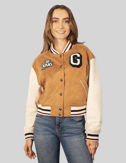 Chamarra bomber para mujer 1