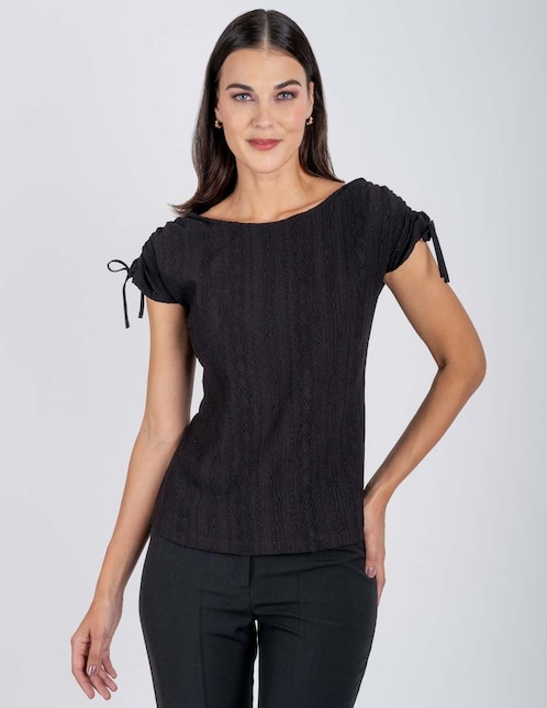 Blusa manga corta para mujer 1