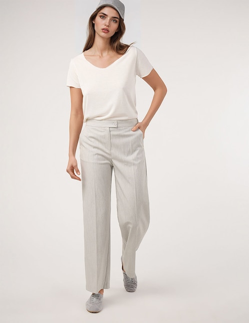 Pantalón straight para mujer 1
