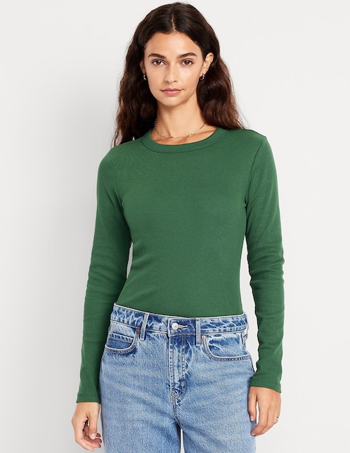 Blusa manga larga para mujer 1