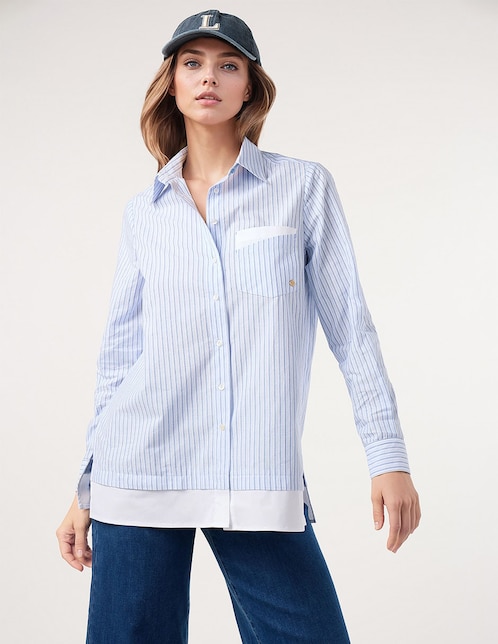 Blusa manga larga para mujer 1