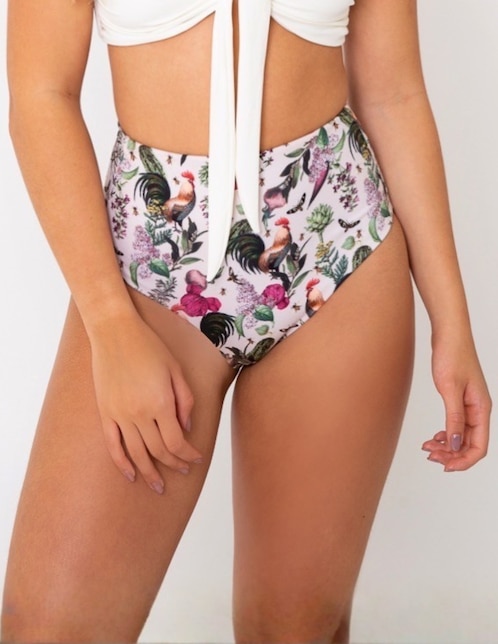 Cheeky Bee Surreal estampado animal print cintura alta para mujer