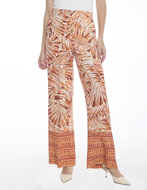 Pantalón de vestir amplio para mujer 1