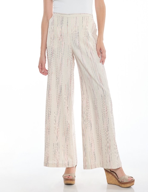 Pantalón de vestir amplio para mujer 1