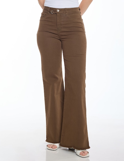 Jeans acampanado para mujer 1
