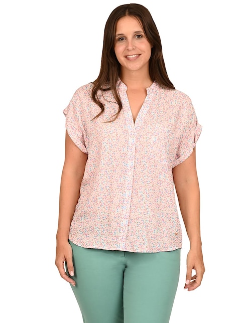 Blusa manga corta para mujer 1