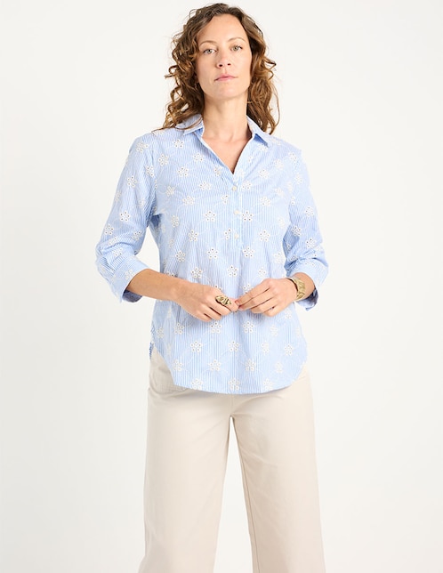 Blusa manga 3/4 para mujer 1