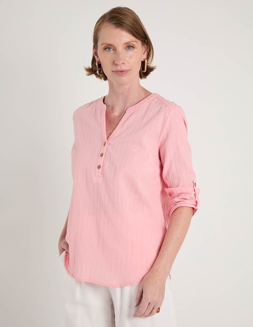 Blusa manga 3/4 para mujer 1