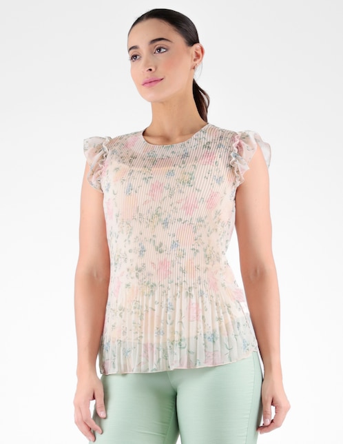 Blusa manga corta para mujer 1