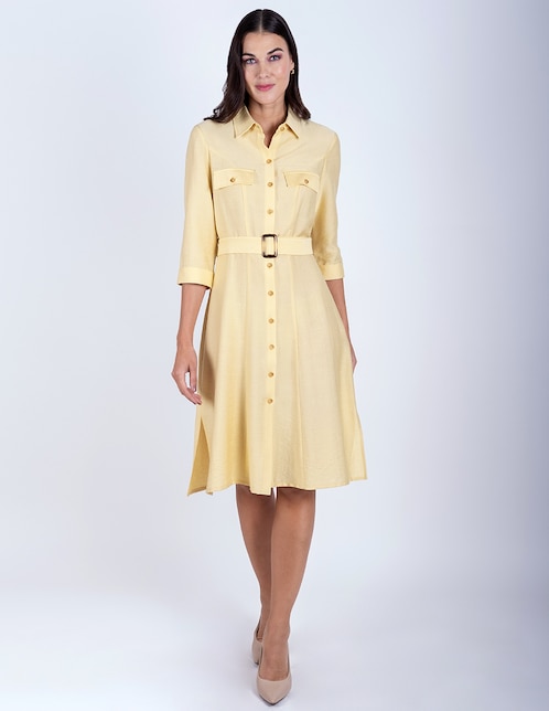 Vestido a la rodilla casual Delirium para mujer
