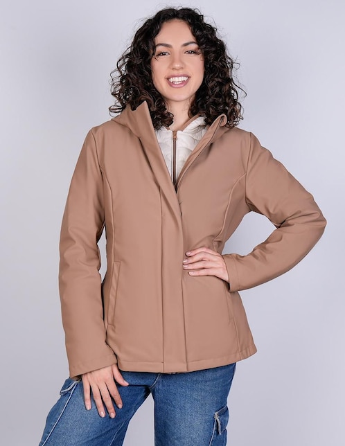 Chamarra impermeable para mujer