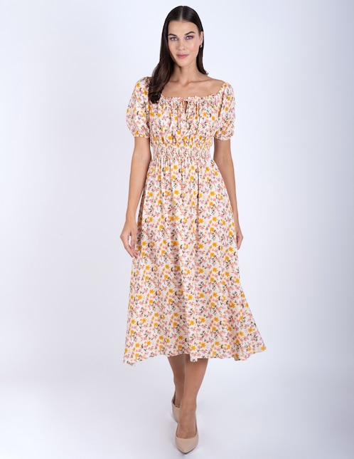 Vestido midi casual para mujer 1