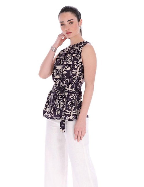 Blusa Camasha sin manga para mujer