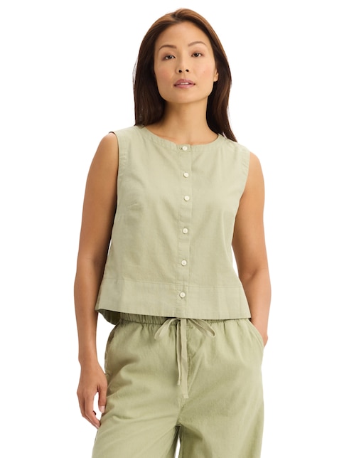 Blusa Dockers sin manga para mujer