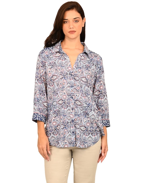 Blusa manga 3/4 para mujer 1