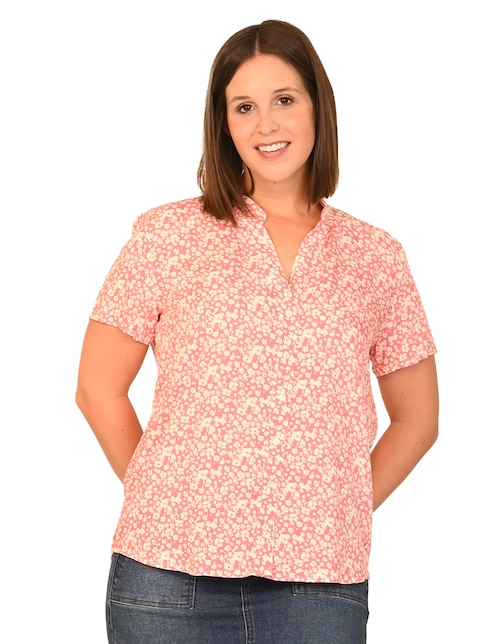 Blusa manga corta para mujer 1