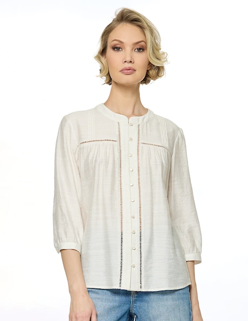 Blusa manga 3/4 para mujer 1