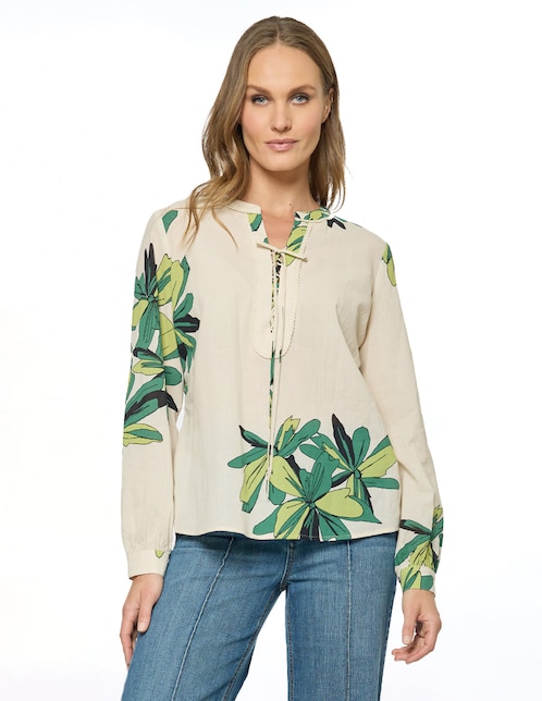 Blusa manga larga para mujer 1