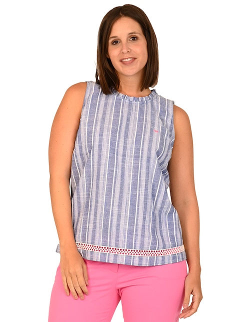 Blusa sin manga para mujer 1