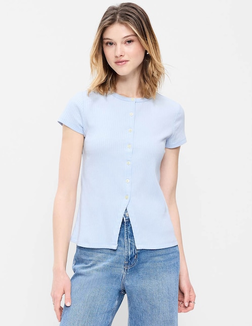 Playera manga corta para mujer 1